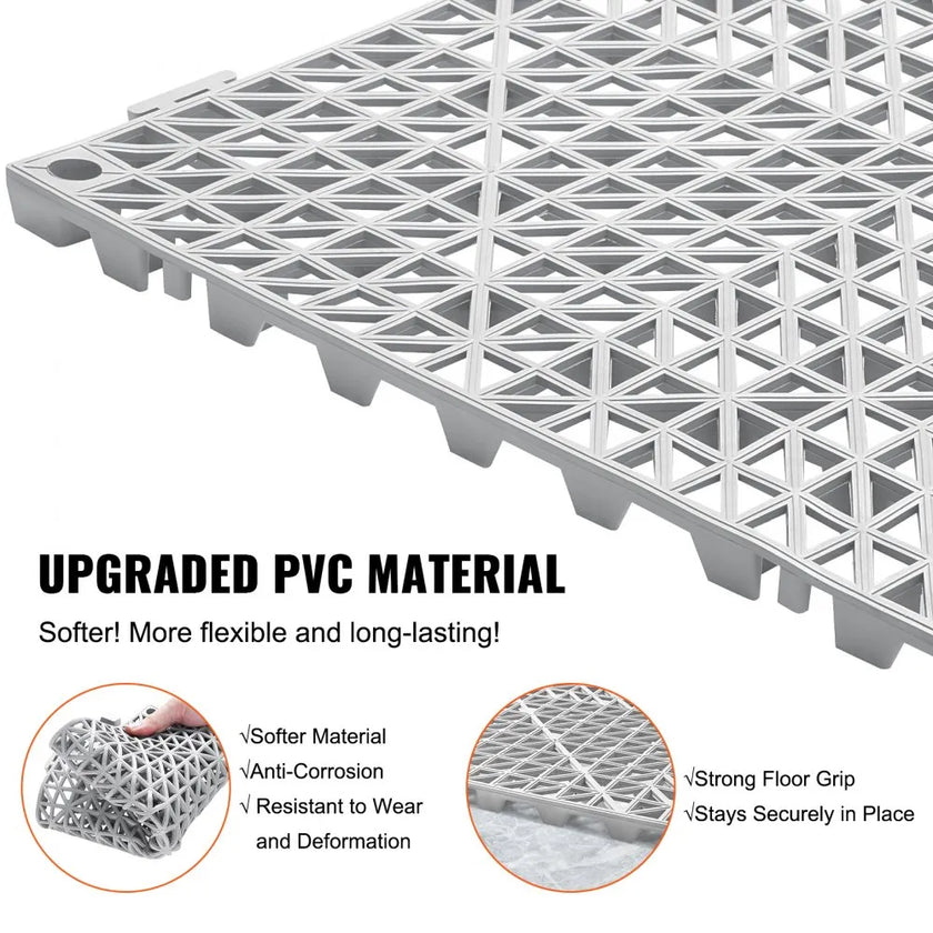VEVOR Modular Interlocking Cushion, 12 Pack 12