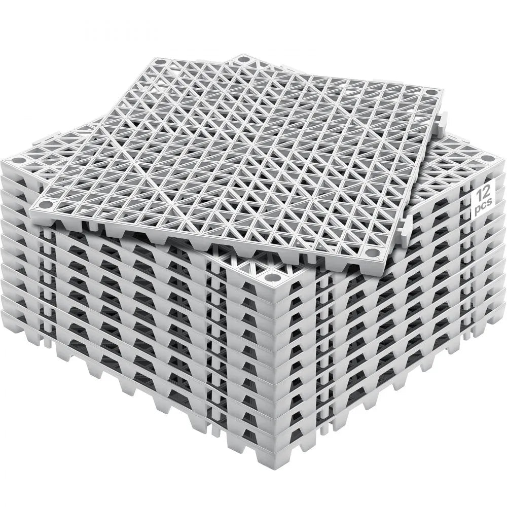 VEVOR Modular Interlocking Cushion, 12 Pack 12
