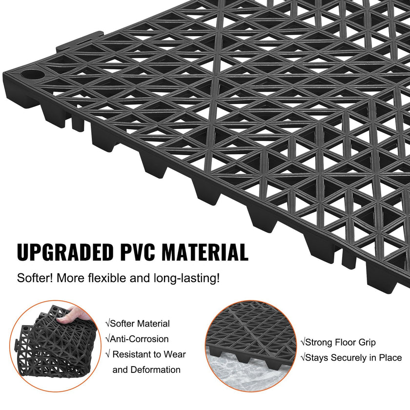 VEVOR Modular Interlocking Cushion, 55 Pack 12