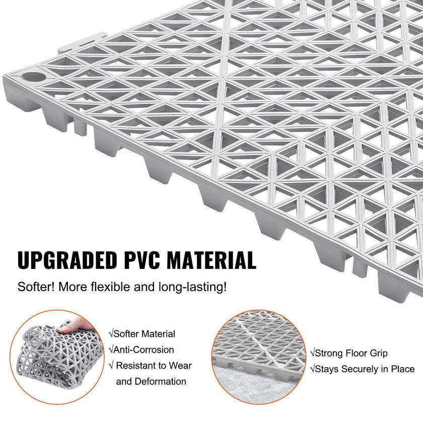 VEVOR Modular Interlocking Cushion, 55 Pack 12