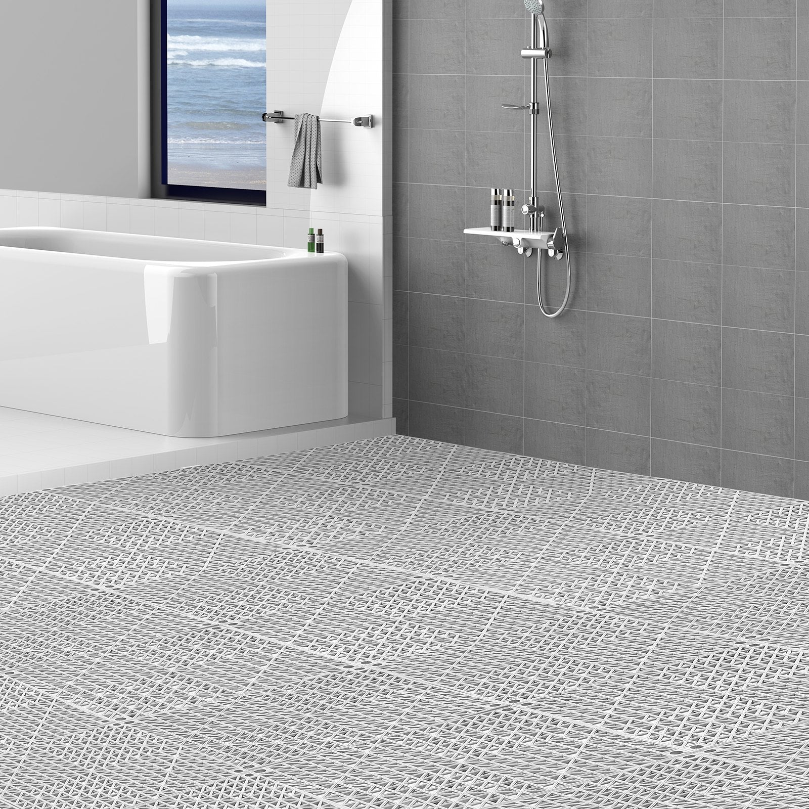 VEVOR Modular Interlocking Cushion, 55 Pack 12