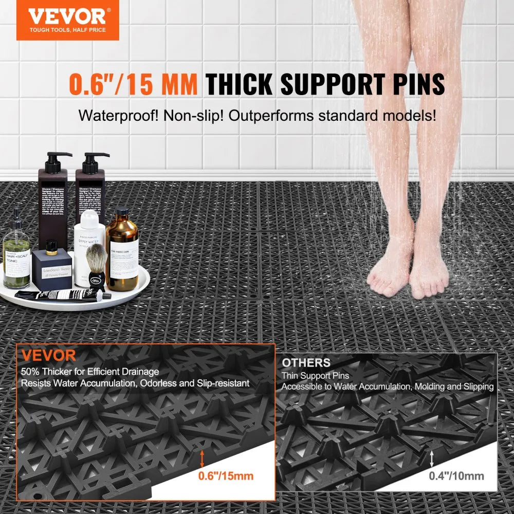 VEVOR Modular Interlocking Cushion, 12 Pack 12