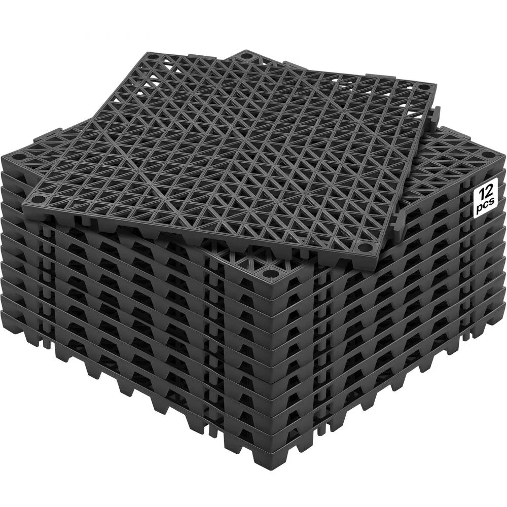 VEVOR Modular Interlocking Cushion, 12 Pack 12