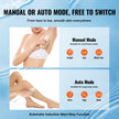 VEVOR Laser Hair Removal, IPL Permanent Hair Removal with Ice Cooling System for Women Men, Auto/Manual Modes & 5 Levels, Painless At-Home Hair Removal Device for Legs, Arms, Armpits, Bikini Line