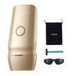 VEVOR Laser Hair Removal, IPL Permanent Hair Removal with Ice Cooling System for Women Men, Auto/Manual Modes & 5 Levels, Painless At-Home Hair Removal Device for Legs, Arms, Armpits, Bikini Line