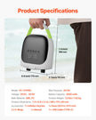 20 PSI Rechargeable Electric Paddle Board Pump with Auto Shut-Off & Deflation Function