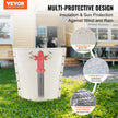VEVOR Well Head Pump Cover 24x24 in Pipe Insulation Cover Sprinkler for Outside
