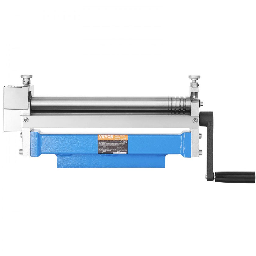VEVOR Slip Roll Machine, 12.6 inches Forming Width in 20 Gauge Capacity, Sheet Metal Slip Roller Rolling Bending Machine, with 2 Detachable Rollers for Low Carbon Steel Copper Aluminum Alloy Sheet