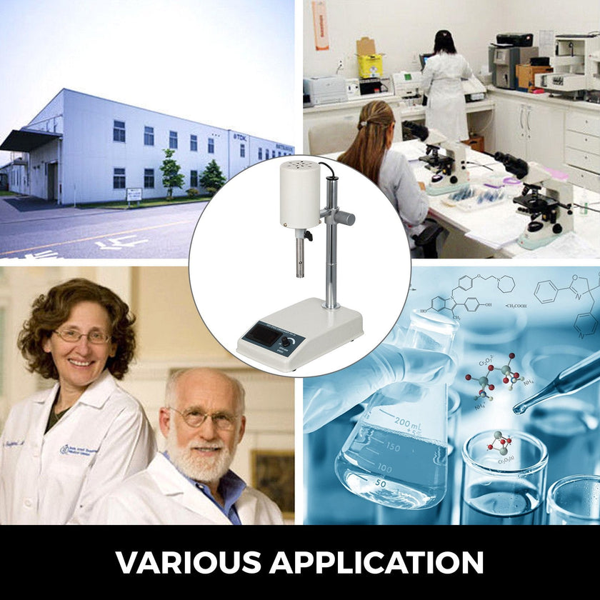 Vevor Homogenizer High Speed Homogenizer 1l 200w Lab Homogenizer For Emulsifying