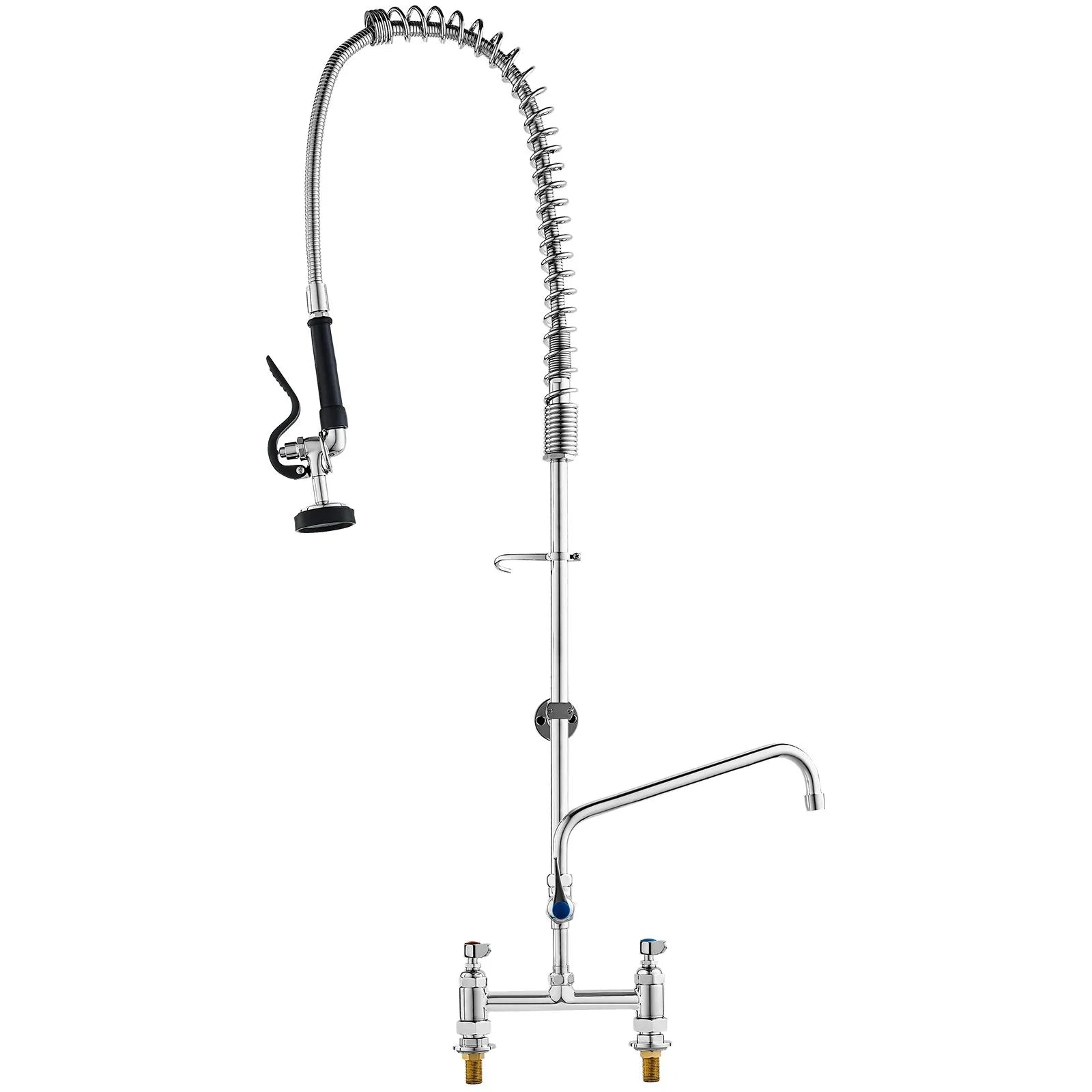VEVOR Commercial Faucet with Pre-Rinse Sprayer, 44