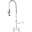 VEVOR Commercial Faucet with Pre-Rinse Sprayer, 44