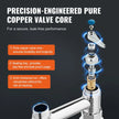 VEVOR Commercial Faucet with Pre-Rinse Sprayer, 26