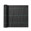 VEVOR Weed Barrier Landscape Fabric, 4 x 250 FT Geotextile Underlayment, PP Woven Garden Ground Cover, 5Oz Weed Control Fabric, Heavy Duty Weed Block Fabric w/Good Permeability, Gardening Mat, Black