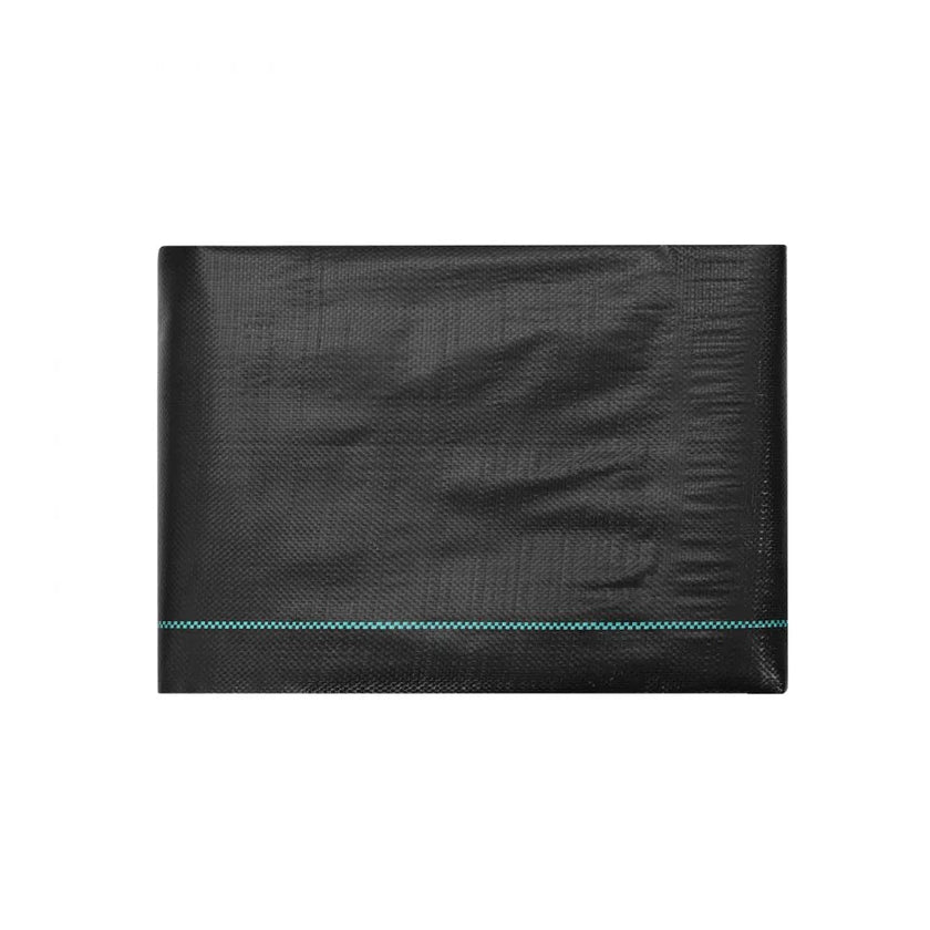 VEVOR Weed Barrier Landscape Fabric, 4*50FT Heavy Duty Garden Weed Fabric, Woven PP Weed Control Fabric, Driveway Fabric, Geotextile Fabric for Landscaping, Ground Cover, Weed Blocker Weed Mat, Black