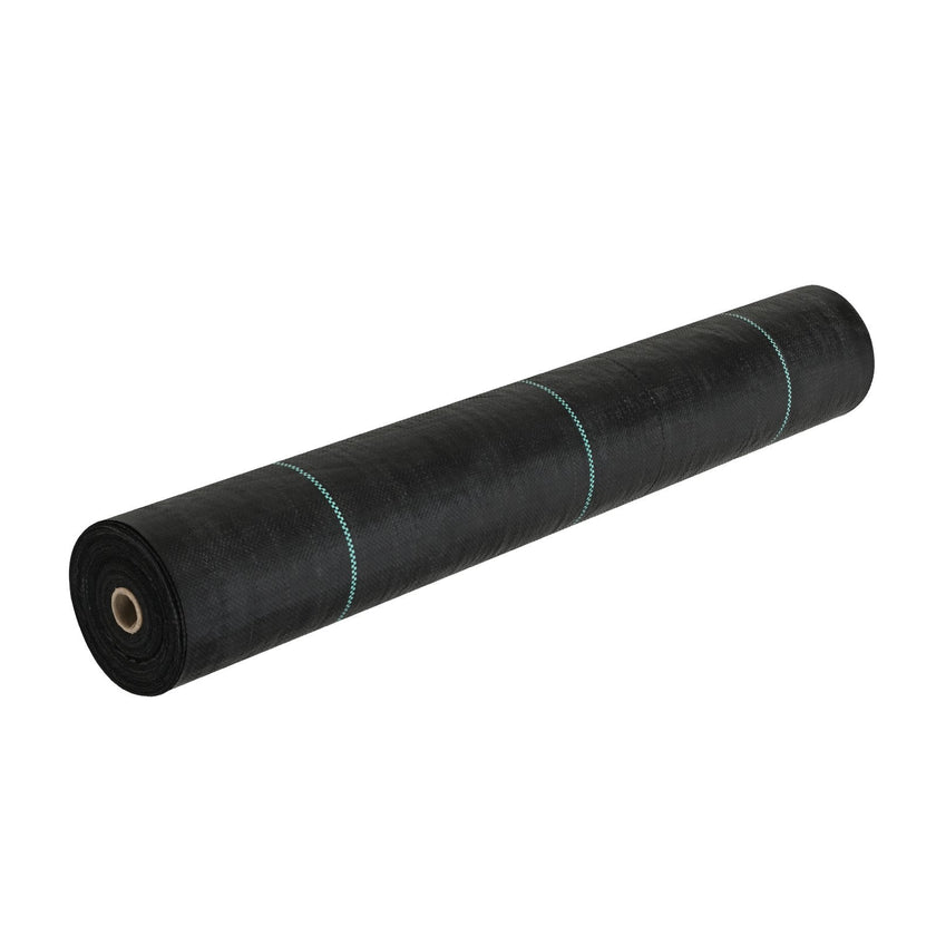 VEVOR Weed Barrier Landscape Fabric, 6.5*330FT Heavy Duty Garden Weed Fabric, Woven PP Weed Control Fabric, Driveway Fabric, Geotextile Fabric for Landscaping, Ground Cover, Weed Blocker Weed Mat