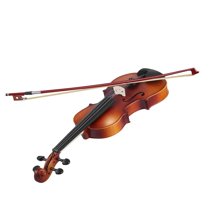 VEVOR Violin 3/4 Size Fiddle Set for Adult Beginners with Case Rosin Brown