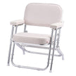 VEVOR Folding Deck Chair Boat Seat with Aluminum Alloy Frame Non-slip Foot Pads