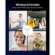 Teeth Whitening Kit with LED Light, 28/32 LED Accelerator Lights, Whitening Gel Syringe, Desensitizing Gel, and U-Shaped Tray, Wireless Portable Kit Fast and Effectively Removes Stubborn Stains