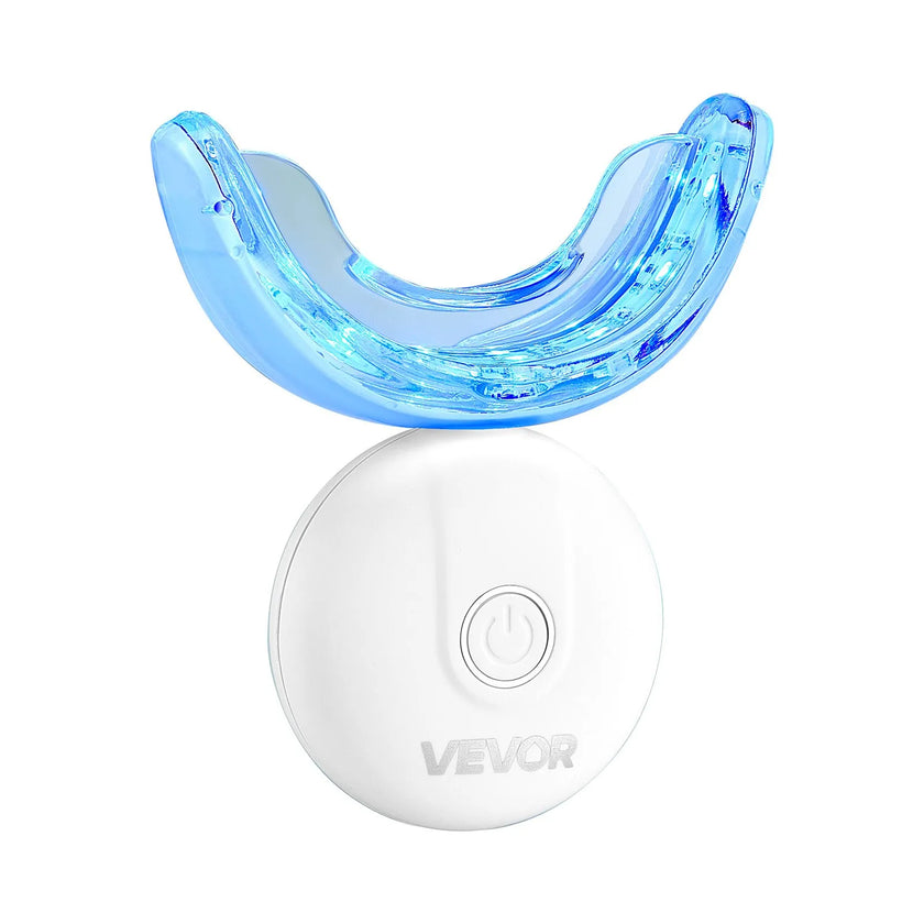 Teeth Whitening Kit with LED Light, 28/32 LED Accelerator Lights, Whitening Gel Syringe, Desensitizing Gel, and U-Shaped Tray, Wireless Portable Kit Fast and Effectively Removes Stubborn Stains
