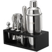 VEVOR Cocktail Shaker Set 13 Pcs Bar Tools Stainless Steel Bartender Kit Silver
