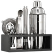 VEVOR Cocktail Shaker Set 13 Pcs Bar Tools Stainless Steel Bartender Kit Silver