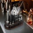 VEVOR Cocktail Shaker Set 23 Pcs Bartender Kit Stainless Steel Bar Tools Silver