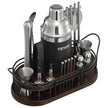 VEVOR Cocktail Shaker Set 23 Pcs Bartender Kit Stainless Steel Bar Tools Silver