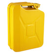 VEVOR Jerry Fuel Can, 5.3 Gallon / 20 L Portable Jerry Gas Can with Flexible Spout System, Rustproof ? Heat-resistant Steel Fuel Tank for Cars Trucks Equipment, Yellow