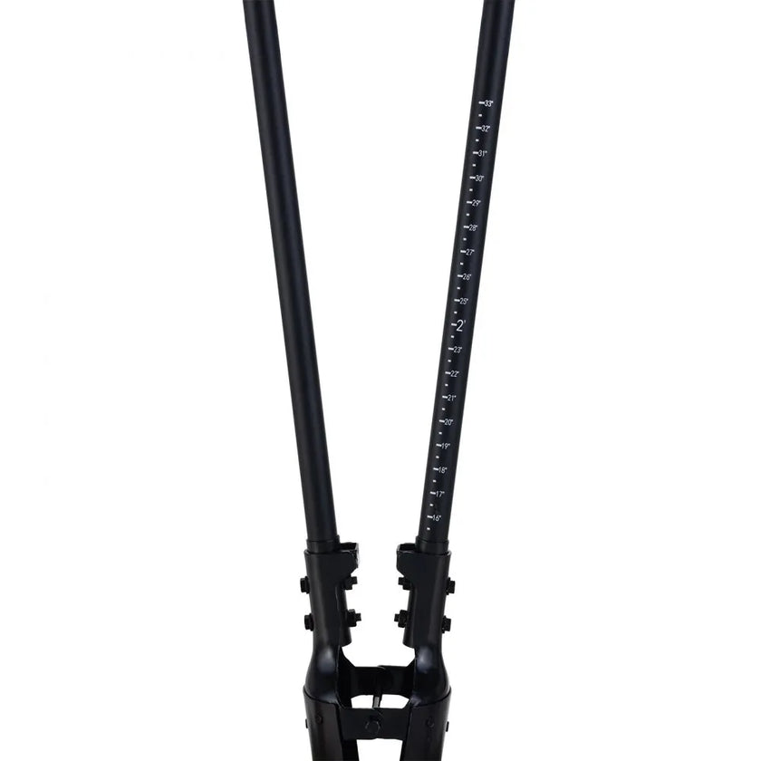 VEVOR Post Hole Digger with Fiberglass Handle Scale Markings 57.5