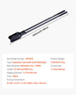 VEVOR Post Hole Digger with Carbon Steel Handle Scale Marks 57.5