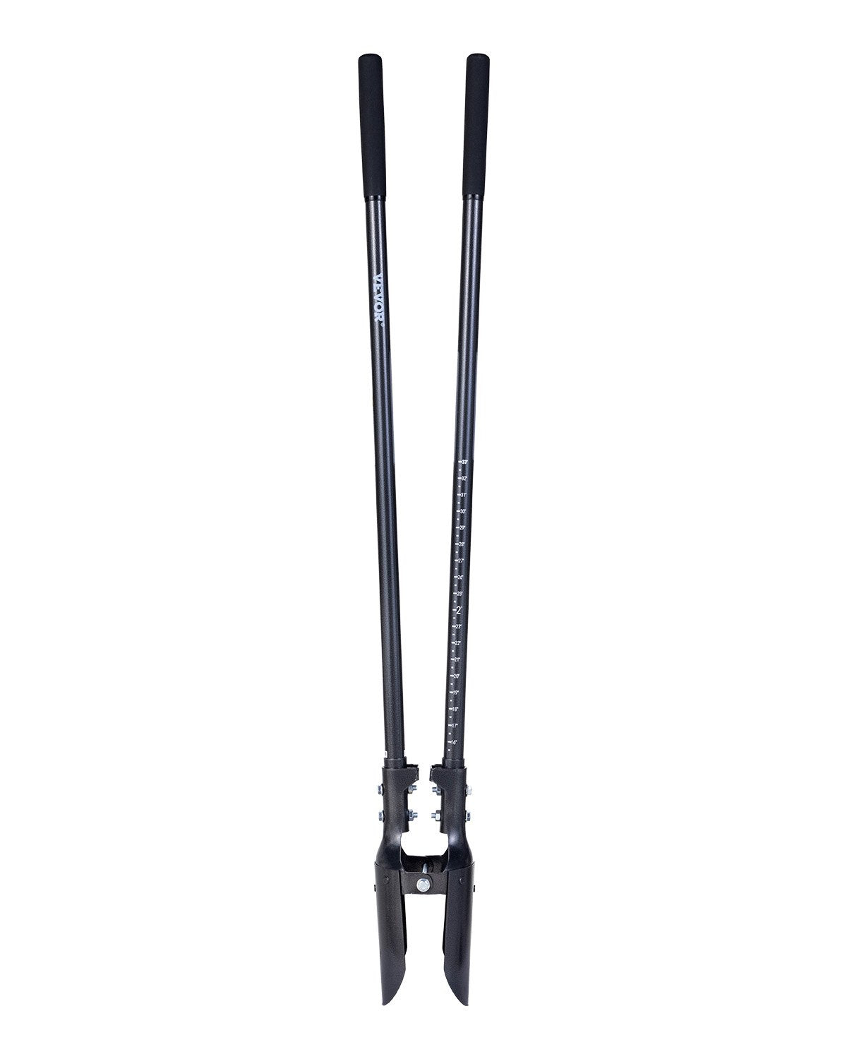 VEVOR Post Hole Digger with Carbon Steel Handle Scale Marks 57.5