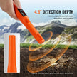 VEVOR Metal Detector Pinpointer, IP68 Fully Waterproof Handheld Pin Pointer Wand, 4.5