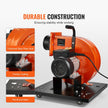 VEVOR Dust Collector, 1HP 537 CFM Air Flow, Rolling Dust Collector with 21-Gallon Dust Collection Bag, 2.5 Micron Bag Filtration, Industrial Workshop Mobile Wood Dust Container with Handle and Wheels
