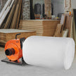 VEVOR Dust Collector, 1HP 537 CFM Air Flow, Rolling Dust Collector with 21-Gallon Dust Collection Bag, 2.5 Micron Bag Filtration, Industrial Workshop Mobile Wood Dust Container with Handle and Wheels