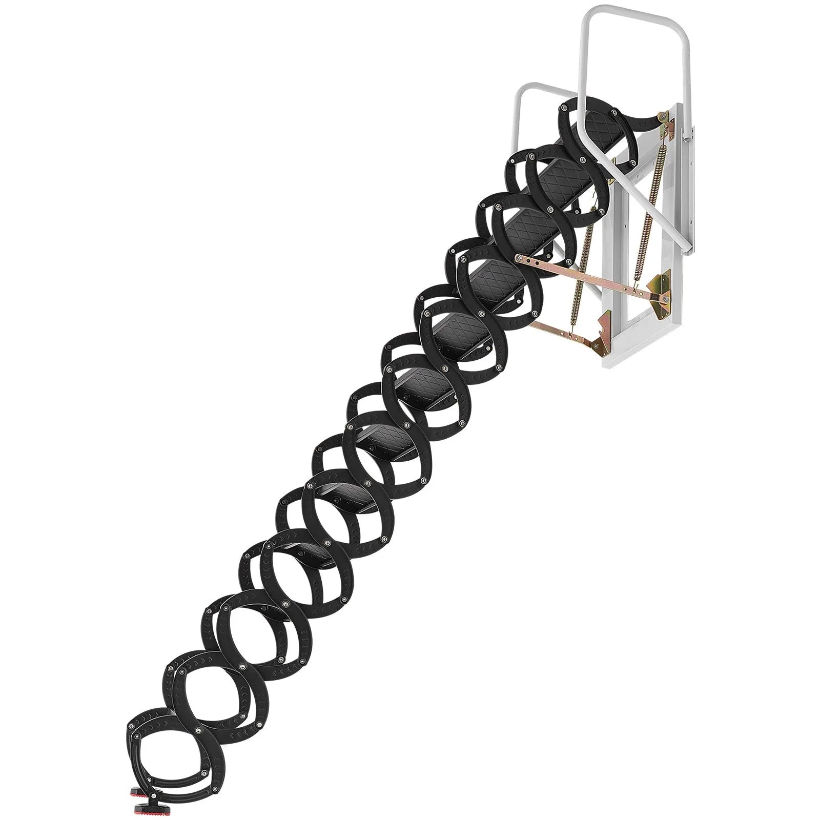 VEVOR Attic Ladder Wall-Mounted 660LBS/299.4KG Capacity for 9.5-10 ft Ceilings