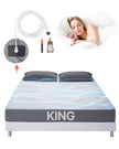 VEVOR Grounding Sheets King Size 90% Cotton + 10% Silver Fiber Earthing Sheets