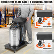 VEVOR Powder Coating System, 50 W 100KV Electrostatic Output Powder Coating Kit with 50L Powder Hopper, 450g Per Minute Powder Coating Machine with Spray Gun and Trolley Base, for Indoor and Outdoor