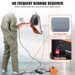 VEVOR Powder Coating System, 50KV Electrostatic Output Powder Coating Kit with Spray Gun, Foot Switch, Nozzles and Powder Cups, Powder Coating Equipment for Home DIY and Commercial Production