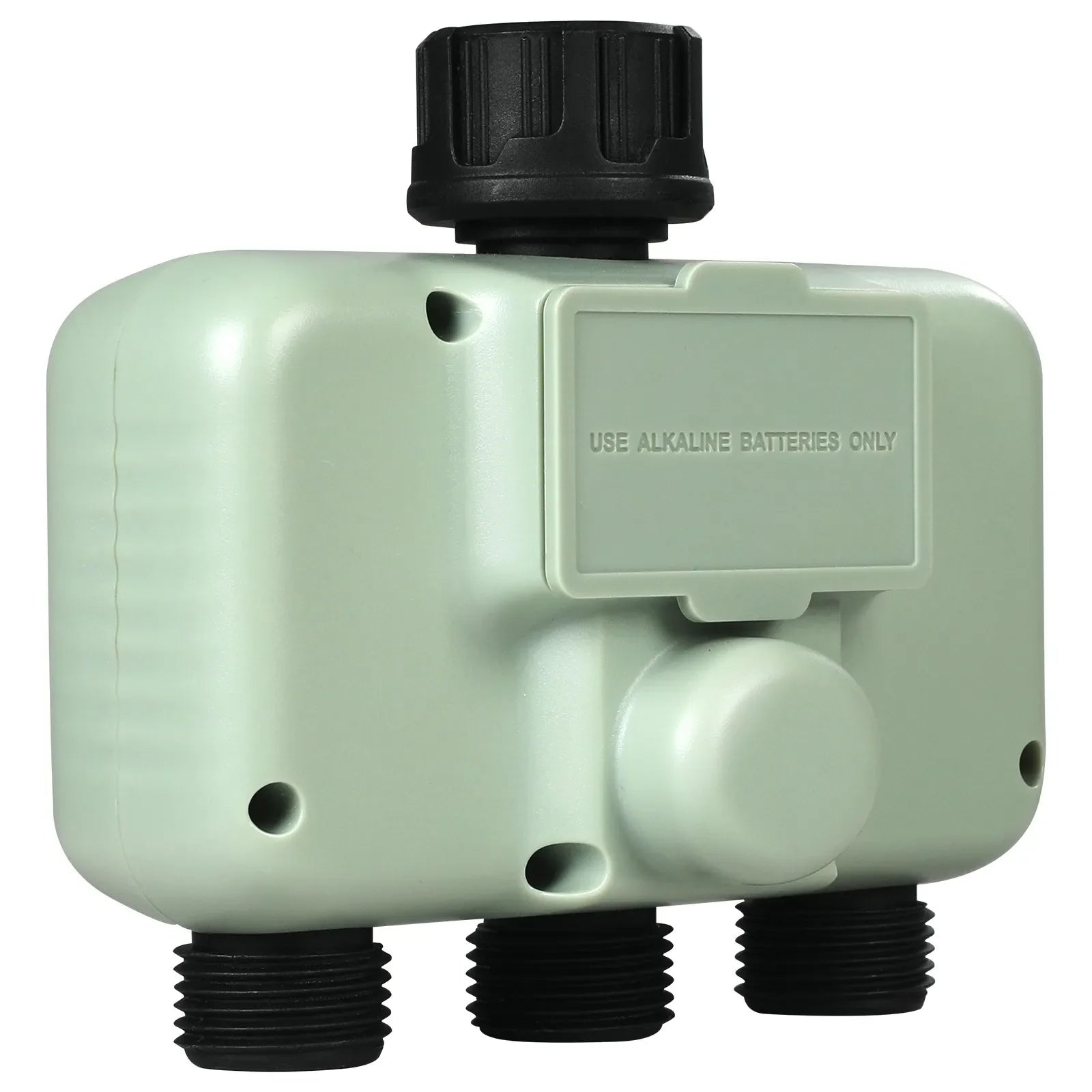 VEVOR Water Timer 3 Outlets Hose Watering Sprinkler Timer LCD Rain Delay Mode