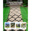 VEVOR Ground Grid 2-Inch Depth Geocell Grid 16.4x6.5FT / 5000x1980mm for Gravel