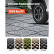 VEVOR Ground Grid 2-Inch Depth Geocell Grid 16.4x6.5FT / 5000x1980mm for Gravel