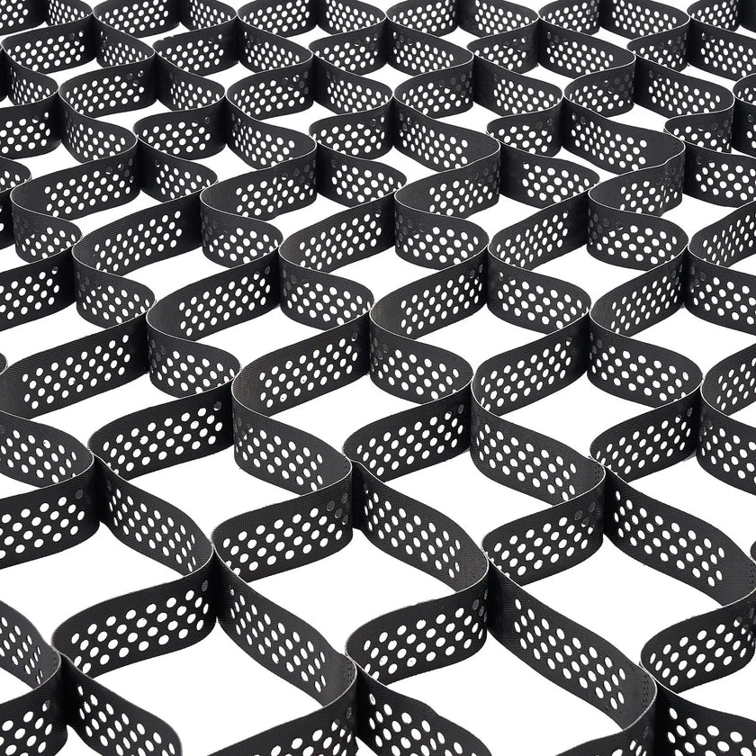 VEVOR Ground Grid 3-Inch Deep Geocell Grid 17.06x8.86FT / 5200x2700mm for Gravel