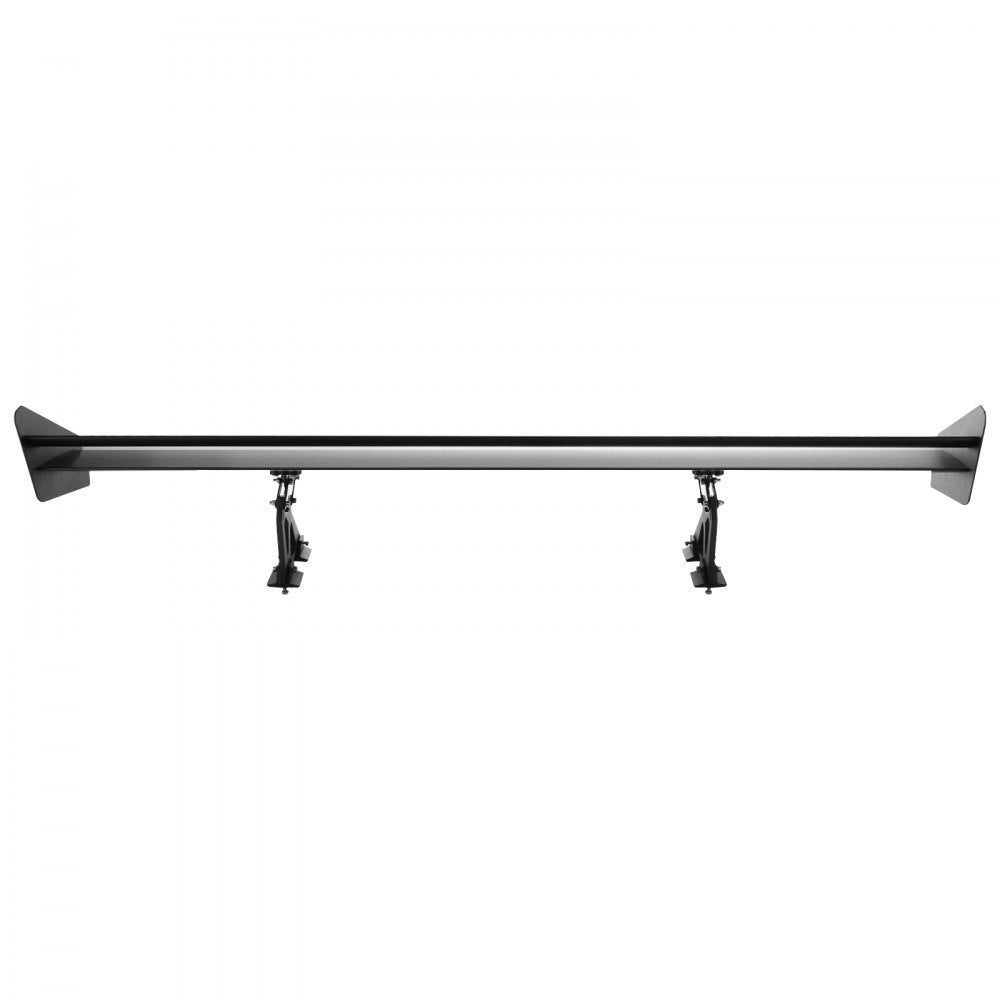 VEVOR Double Deck GT Wing Spoiler 53Inch Black Universal Lightweight Aluminum Adjustable Rear Spoiler Angel Racing Spoiler BGW Drift JDM Drift