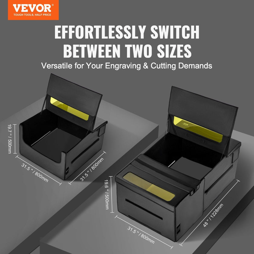 VEVOR Laser Engraver Enclosure 48 x 31.5 x 19.6