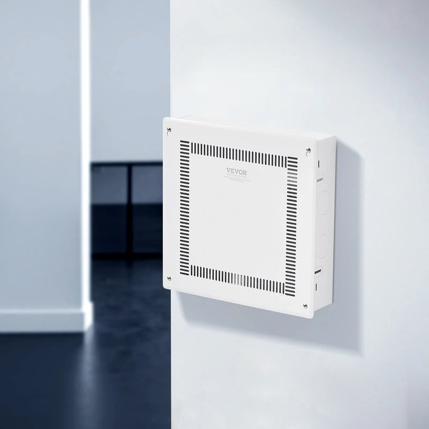 VEVOR Structured Media Enclosure 14 in Recessed in-Wall TV Media Box with Cover