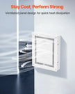 VEVOR Structured Media Enclosure 17 in Recessed in-Wall TV Media Box with Cover