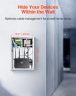 VEVOR Structured Media Enclosure 20 in Recessed in-Wall TV Media Box with Cover
