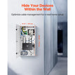 VEVOR Media Enclosure 28 in Structured Media Center with Vented Hinged Door