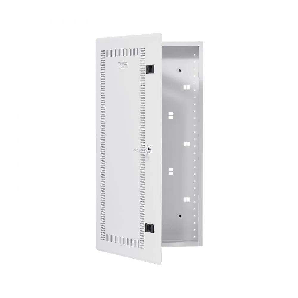 VEVOR Media Enclosure 28 in Structured Media Center with Vented Hinged Door