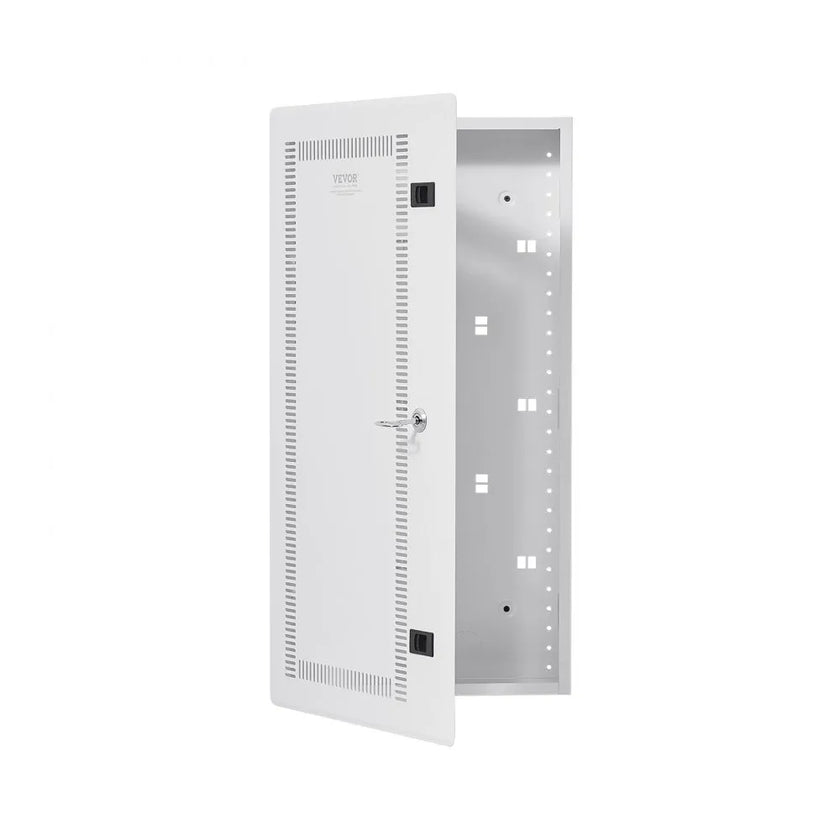 VEVOR Media Enclosure 28 in Structured Media Center with Vented Hinged Door